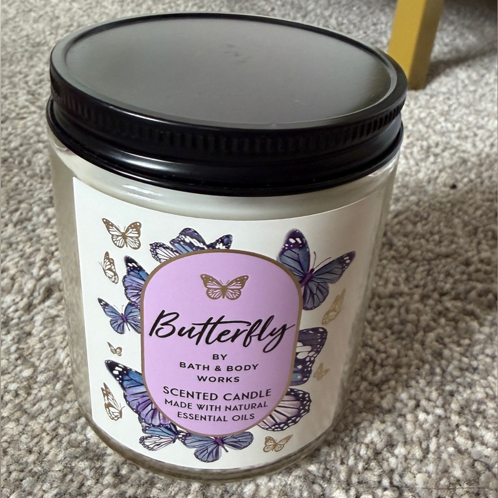 Bath & Body Works Butterfly Single Wick Candle